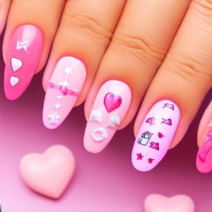 Unhas da Barbie: A Tendência Barbiecore para Nossas Unhas