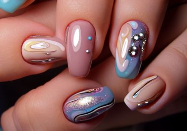 Encante com Unhas em Gel Decoradas