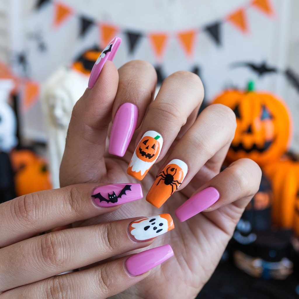 5 Ideias Criativas de Unhas de Halloween