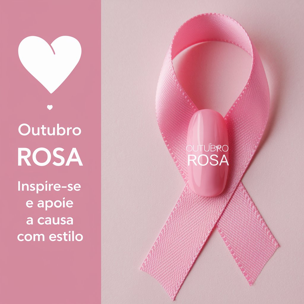 Unhas Outubro Rosa Inspire se e Apoie a Causa