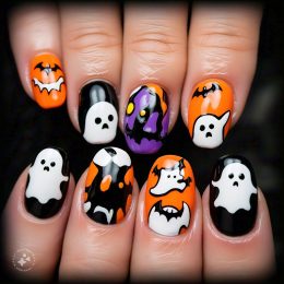 Unhas de Halloween Tendencias Assustadoras 2