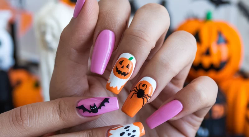 Unhas de Halloween Tendências Assustadoras